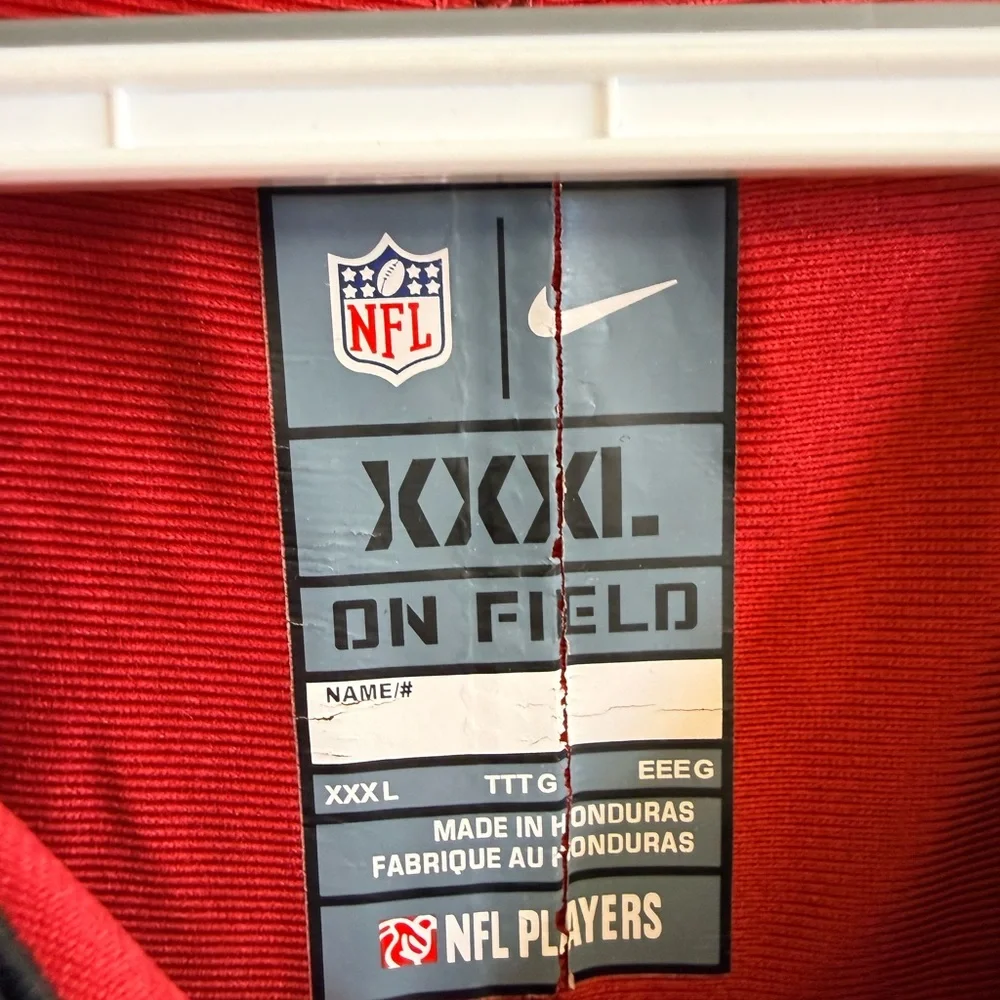 Nike Red‎ and Gray Tampa Bay Buccaneers #14 Men's Jersey